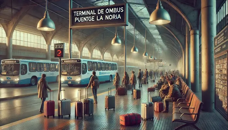 terminal de ómnibus puente la noria