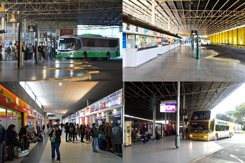fotos de terminal de ómnibus de la plata