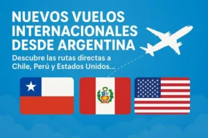 aerolínea que suma vuelos desde Argentina